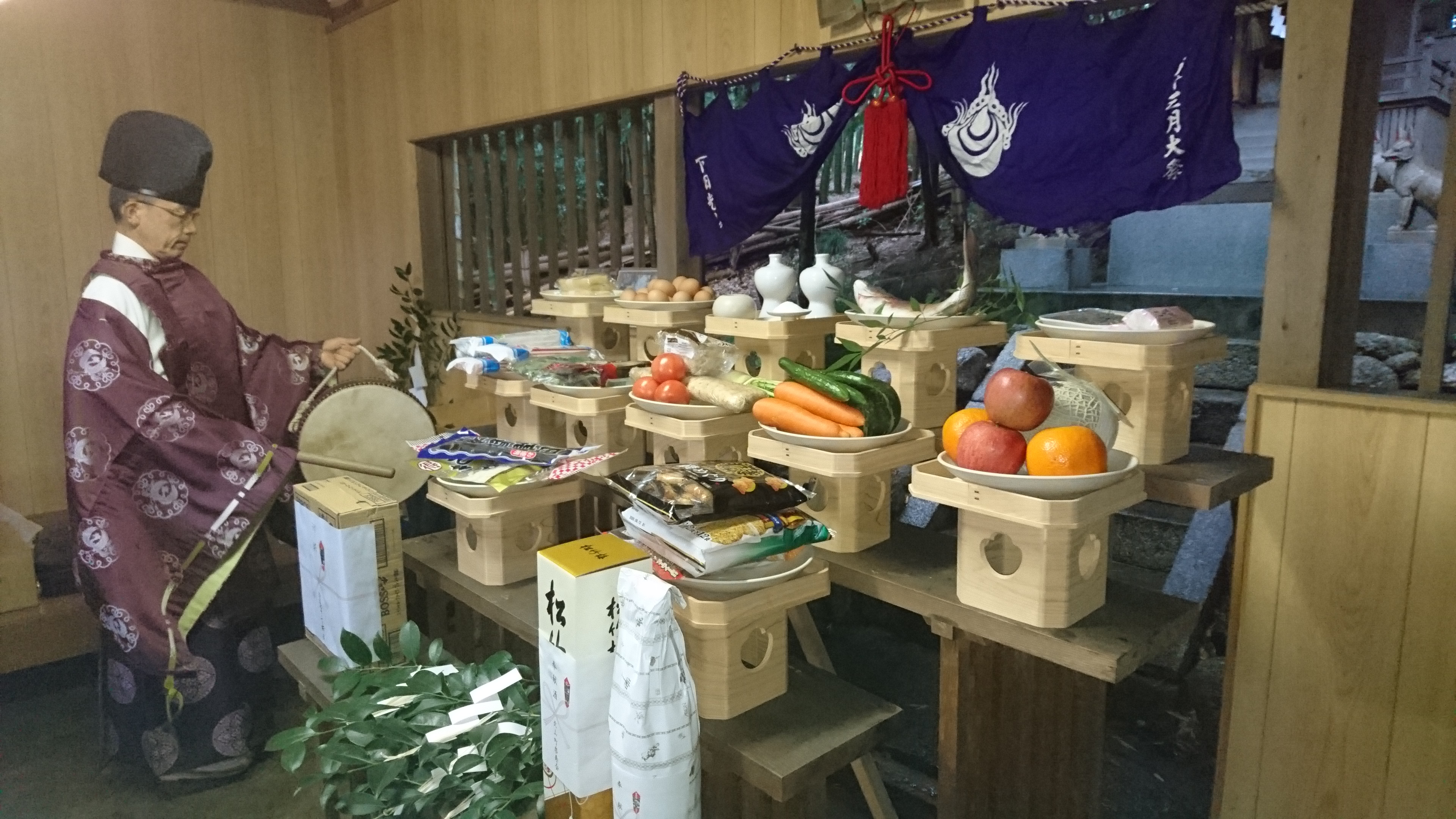 長尾稲荷神社大祭を行いました